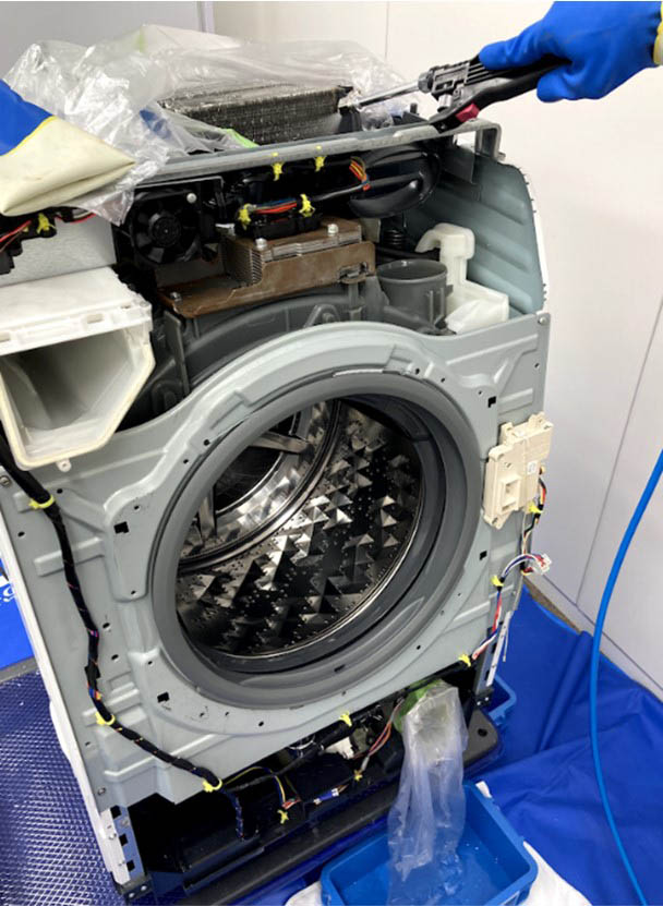 ドラム式洗濯機クリーニングの画像